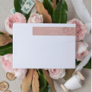 Search for white and rose gold return address labels Bride