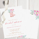 Search for rain bridal shower invitations Pink