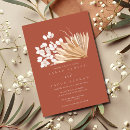Search for rust wedding invitations Boho