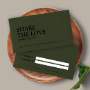 Search for share the love referral cards Modern