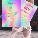 Search for ballerina tutu invitations Purple
