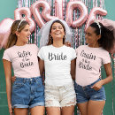 Search for cousin of the bride tshirts For her
