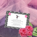 Search for ballet recital invitations Ballerina