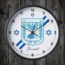 Search for star of david clocks Elegant