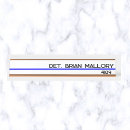 Search for police name plates Law enforcement