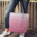Search for shopping bags pink