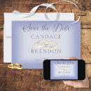 Search for periwinkle wedding save the dates Modern