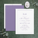 Search for simple lilac wedding invitations Formal