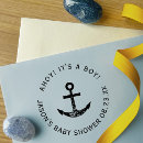 Search for nautical rubber stamps Baby shower