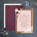 Search for botanical wedding invitations Rustic