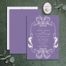Search for lavender flower wedding invitations Flowers