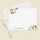 Search for white rose horizontal note cards Watercolor floral