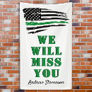 Search for going away banners Military