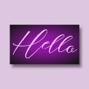 Search for lilac business cards Typography