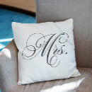 Search for his and hers cushions Bride