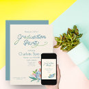 Search for cactus graduation invitations Botanical