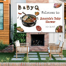 Search for bbq banners Bun in the oven