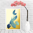 Search for blue koi fish art Nature