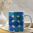 Search for blue dots mugs Watercolor