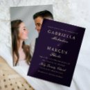 Search for eggplant wedding invitations Traditional