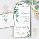 Search for leaves wedding invitations Script typography