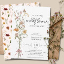 Search for baby girl shower invitations little wildflower