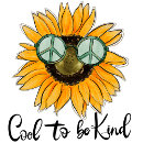 Search for sunflower womens tshirts Be kind