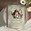 Search for rose tea pot invitations Victorian