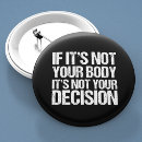 Search for decisions badges My body my choice