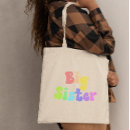 Search for big sister tote bags Pink