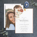 Search for vintage wildflower wedding invitations Modern