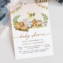 Search for safari baby girl shower invitations Tropical jungle