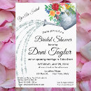 Search for creative bridal shower invitations Floral
