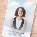 Search for cloud funeral invitations Celebration of life