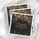 Search for string napkins Black