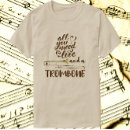 Search for trombone tshirts wind instrument
