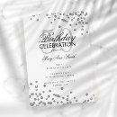 Search for formal 80th birthday invitations Elegant