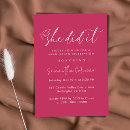 Search for hot pink graduation invitations Elegant