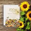 Search for sunflower and butterfly invitations For her