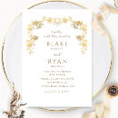 Search for gilded invitations Vintage