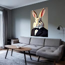 Search for animals in suits art Portrait