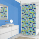 Search for stained glass pattern shower curtains Vintage