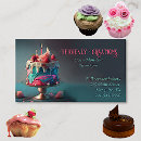 Search for cake business cards Whimsical