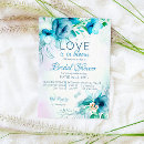 Search for teal blue bridal shower invitations Green