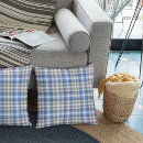 Search for brown grey blue cushions Tartan