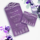 Search for purple tree invitations Typography
