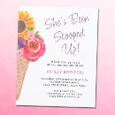 Search for girly bridal shower invitations Watercolor