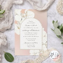 Search for white orchid wedding invitations Floral