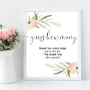 Search for baby shower guess how many Watercolor