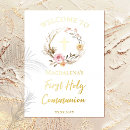 Search for first communion signs Rustic
